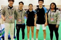 Ansen Liu & Jessica Wu - 1st Place -Junior National 2024 Achievements - Plano, DFW, McKinney Badminton Center 2