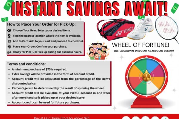 Online Store Extra Saving